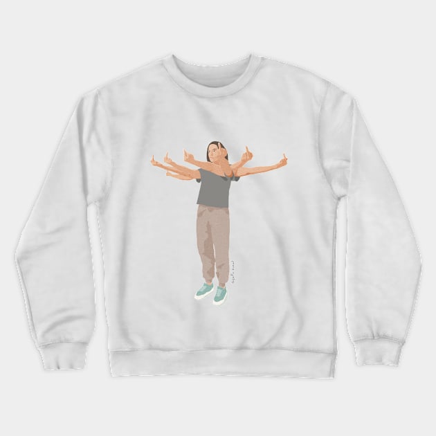 2020 Crewneck Sweatshirt by Giselle Dekel